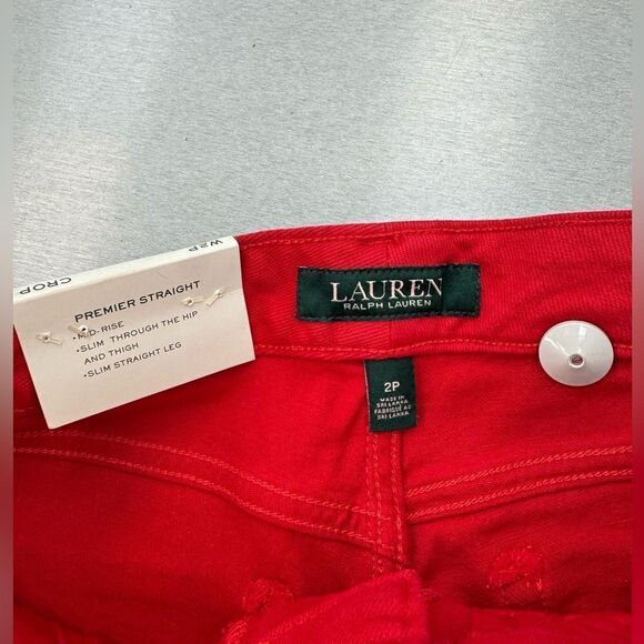 Ralph lauren red jean - Picture 3 of 8